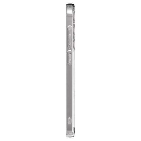 Puzdro MagSafe Spigen pre Samsung Galaxy S24 FE, Ultra Hybrid, transparentné / biele + tvrdené sklo 9H