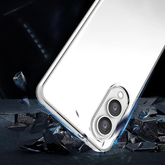 Tenké puzdro pre Samsung Galaxy S25 Edge, Slim, priehľadné