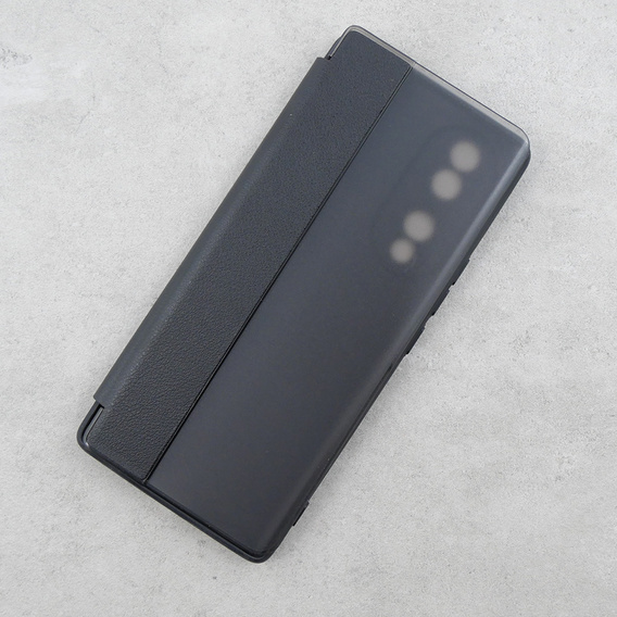 Flipové puzdro pre Honor 70 5G, Side View, čierne