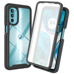 Puzdro pre Motorola Moto G52 4G / G82 5G, Shockproof, s fóliou, čierne