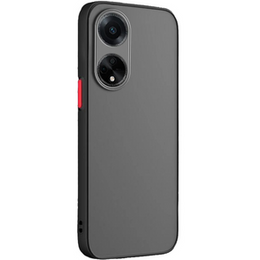 Puzdro pre Oppo A18 4G / A38 4G, Fusion Hybrid, s ochranou fotoaparátu, matný / čierny