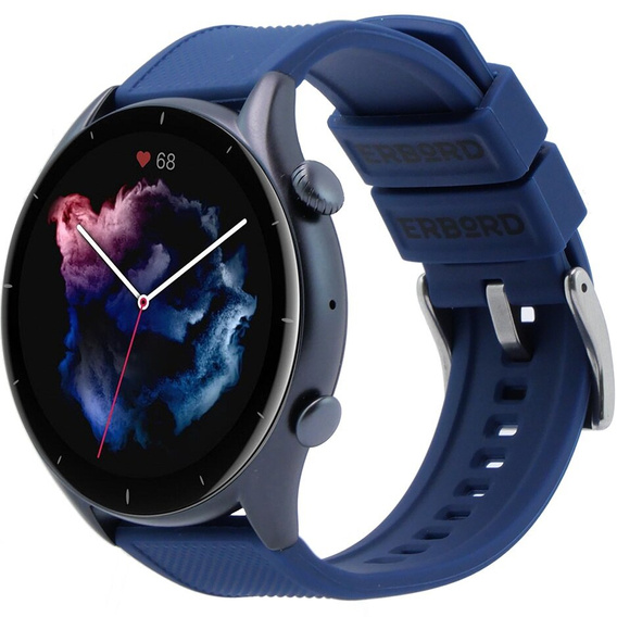 ERBORD Univerzálny 22 mm silikónový remienok