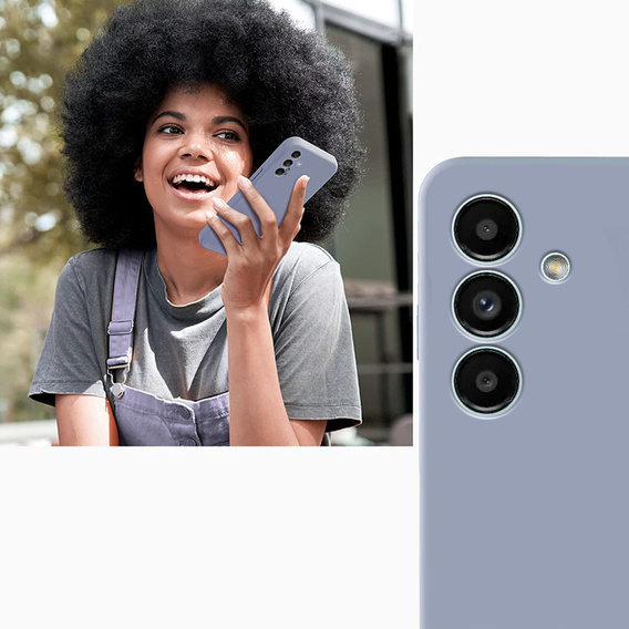 Obal na mobil pre Samsung Galaxy A04S / A13 5G, Silicone Lite, levanduľové