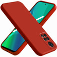 Obal na mobil pre Xiaomi Redmi Note 11 Pro 4G, Silicone Lite, červené