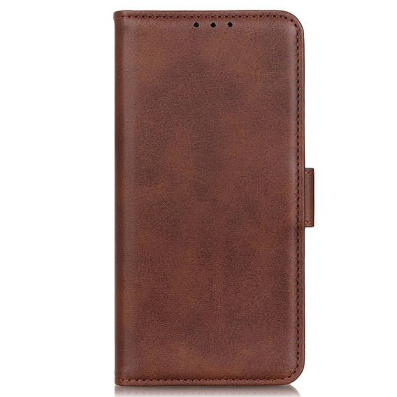 Klapkové puzdro pre Motorola Moto G53 5G / G13 / G23, Wallet, hnedé