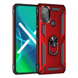 Pancierované obal na mobil pre Motorola Moto G50, Nox Case Ring, červené
