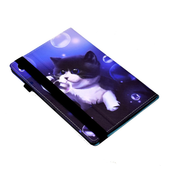 Obal na mobil pre Samsung Galaxy Tab A9 X110 / X115, bubble cat