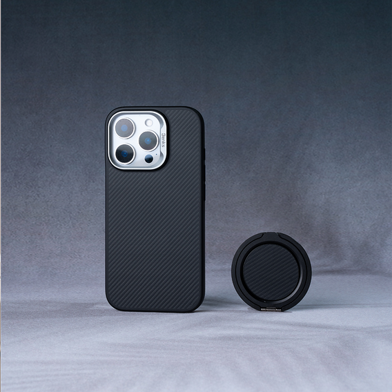 BENKS Kevlar Armor PRO Carbon Fiber 600D D065 puzdro MagSafe pre iPhone 16 Pro