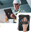 Obrnené puzdro pre Samsung Galaxy Tab S10 Lite / S10 FE / S9 FE / Tab S9, Dexnor Full Body, čierne