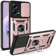 Obal na mobil pre Xiaomi Redmi Note 12 Pro+ 5G, CamShield Slide, ružové rose gold