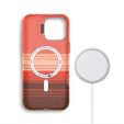 Puzdro pre iPhone 14 Pro, Frame Kickstand, pre MagSafe, Sunset Orange