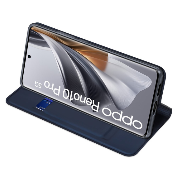 Dux Ducis Obal na mobil pre Oppo Reno 10 / 10 Pro, Skinpro, modré