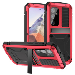 Obrnené puzdro pre Samsung Galaxy S25, R-JUST, červené