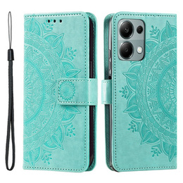 Klapkové puzdro pre Xiaomi Redmi Note 13 Pro 4G / Xiaomi Redmi Note 14S / Xiaomi Poco M6 Pro 4G, Mandala, zelený