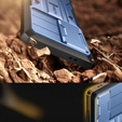 Puzdro pre Samsung Galaxy S24 Ultra, Tongate MECH Series Clip, modré