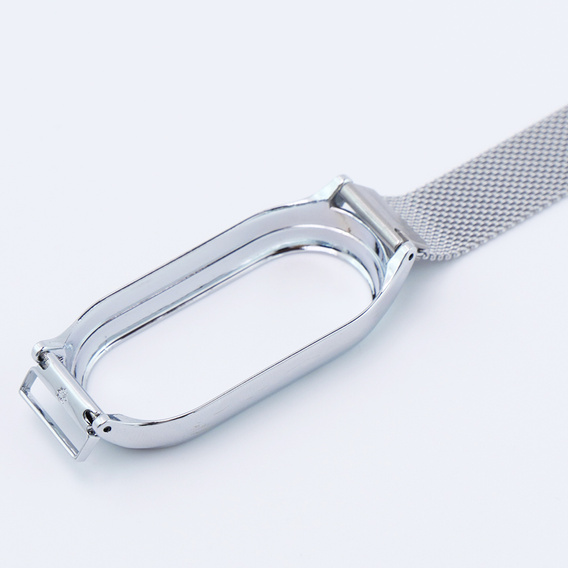 Oceľový milánsky náramok pre Xiaomi Smart Band 10 / 9 / 8