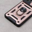 Obal na mobil pre Motorola Moto G84 5G, CamShield Slide, ružové rose gold