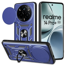 Obal na mobil pre Realme 14 Pro+ 5G, CamShield Slide, modré