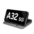 Klapkové puzdro pre Samsung Galaxy A32 5G, Wallet Smart Magnet, červené