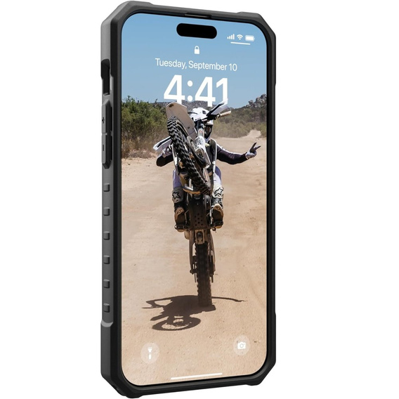 Urban Armor Gear Obal na mobil pre iPhone 15 Pro Max, Pathfinder MagSafe, čierne