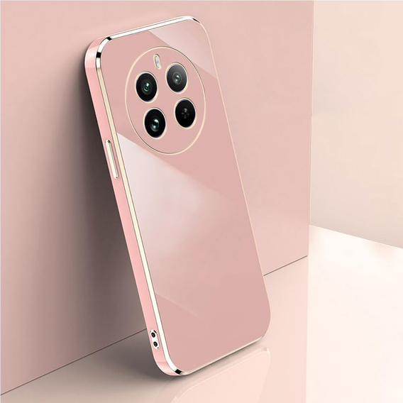 Puzdro pre Realme 12 Pro 5G / 12 Pro+ 5G, Glamour CamShield, ružové rose gold