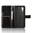Klapkové puzdro pre Samsung Galaxy Xcover 7, Crazy Horse Wallet, čierne