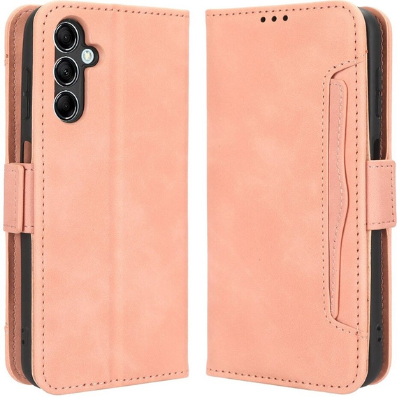 Klapkové puzdro pre Samsung Galaxy M34, Card Slot, ružové