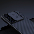 Puzdro pre Samsung Galaxy S24 FE, pancierované Nillkin, CamShield Pro, čierne