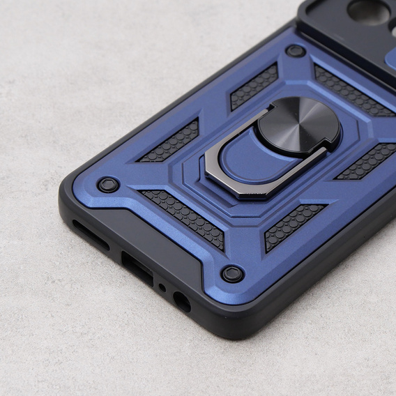 Obal na mobil pre Motorola Moto G84 5G, CamShield Slide, modré