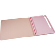 Puzdro + klávesnica Samsung Galaxy Tab S7 T870/T875 / S8, Pen Slot, ružové rose gold