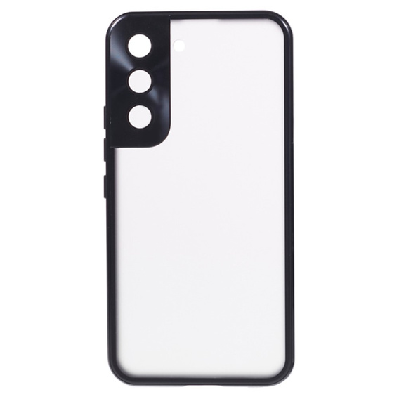 Puzdro pre Samsung Galaxy S21, Magnetic Dual Glass, čierne