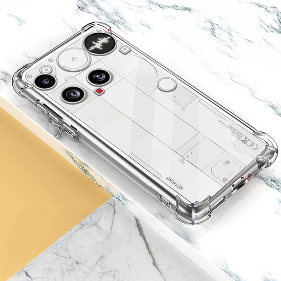 Obal na mobil pre Nothing Phone 3 5G, Dropproof, priehľadné