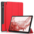 Puzdro pre Samsung Galaxy Tab S9 Plus, Smartcase s priestorom pre stylus, červené