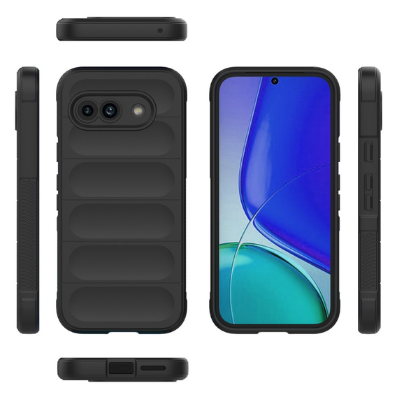 Obal na mobil pre Google Pixel 9A, Gaming Shockproof, čierne