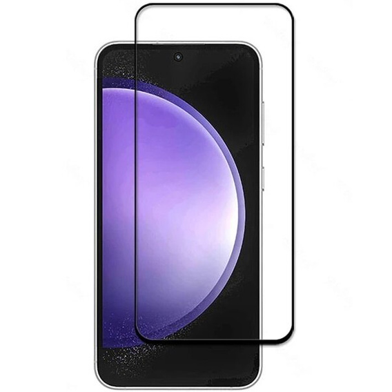 3D tvrdené sklo pre Samsung Galaxy S24 FE, čierny rám