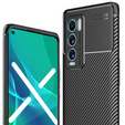 Obal na mobil pre Realme GT Explorer Master, Carbon Gel, čierne