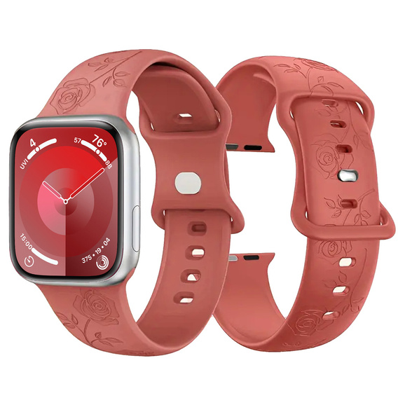 Silikónový remienok pre Apple Watch 1/2/3/4/5/6/7/8/9/SE 38/40/41/mm