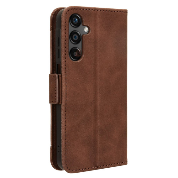 Klapkové puzdro pre Samsung Galaxy A25 5G, Card Slot, hnedé