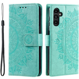 Klapkové puzdro pre Samsung Galaxy S23 FE, Mandala, zelený