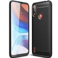 Obal na mobil pre Motorola Moto E7 Power / E7i Power, Carbon, čierne