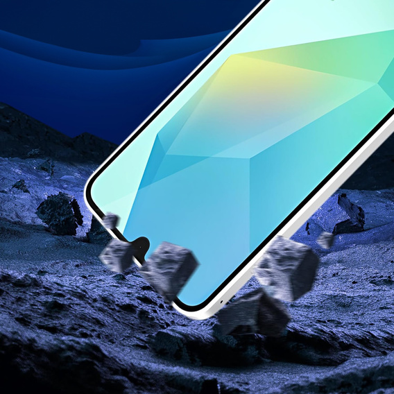 3D tvrdené sklo pre Samsung Galaxy A16, čierny rám