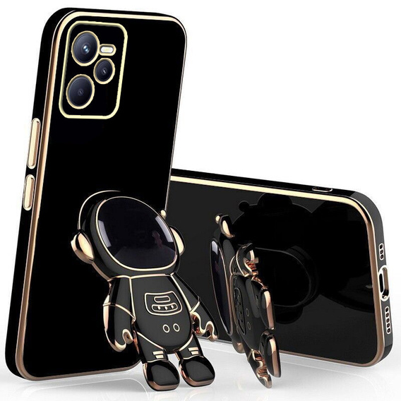Obal na mobil pre Realme C35, Astronaut, čierne