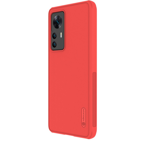 NILLKIN puzdro pre Xiaomi 12T, Super Frosted Shield Case, červené