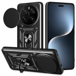 Obal na mobil pre Honor Magic 7 Pro, CamShield Slide, čierne