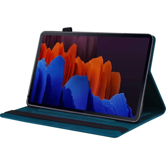 Puzdro pre Samsung Galaxy Tab S8 Ultra, Classic, s priestorom pre stylus, modré