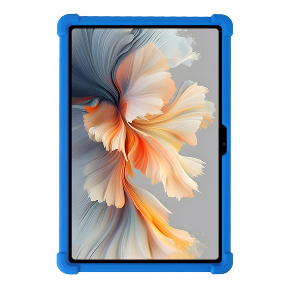 Silikón puzdro pre Lenovo Yoga Tab Plus, Impact, pancierovaný, tmavomodré