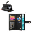 Klapkové puzdro pre Xiaomi Redmi Note 14 Pro 5G / Poco X7 5G, Wallet Zipper Pocket, čierne