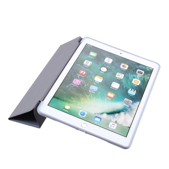 Puzdro pre iPad 7/8/9 10.2 2019/2020/2021, Smartcase, sivé