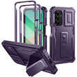 Obrnené puzdro pre Samsung Galaxy A26 5G, Dexnor Full Body (Two Frames), fialové