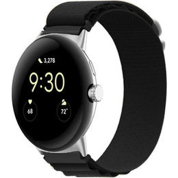 Pasek nylonowy do Google Pixel Watch, Czarny